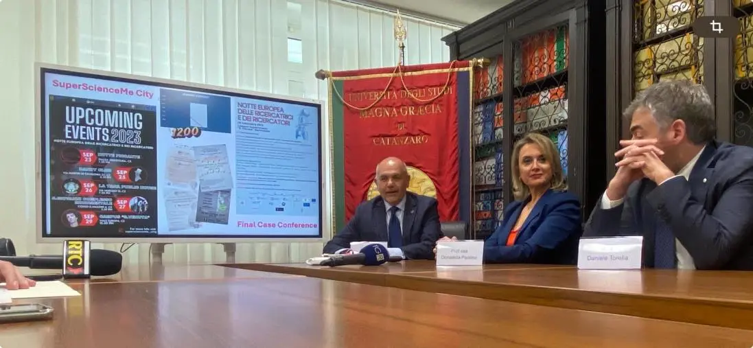 "Notte della ricerca", presentati dall’Umg di Catanzaro i risultati del progetto finanziato dalla Commissione europea 
 images "Notte della ricerca", presentati dall’Umg di Catanzaro i risultati del progetto finanziato dalla Commissione europea