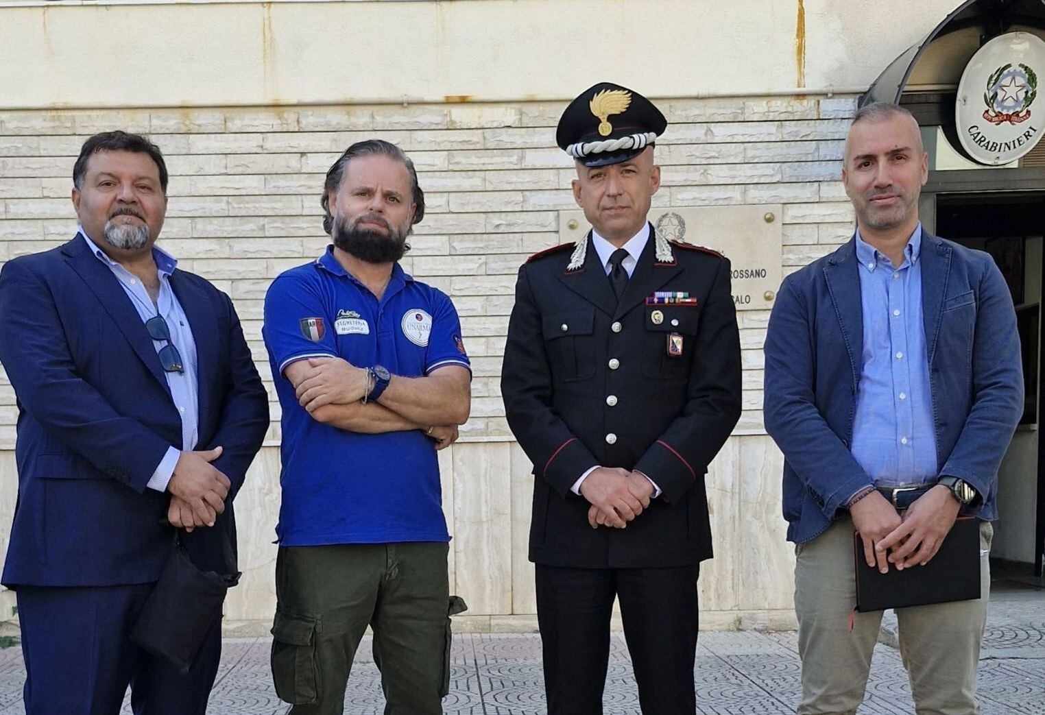images Unarma in visita a Corigliano-Rossano: “Accanto ai Carabinieri nei luoghi di lavoro”
