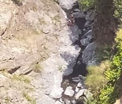 images Frana nelle gole del Furria a Roghudi: quattro escursionisti coinvolti, grave una 16enne
