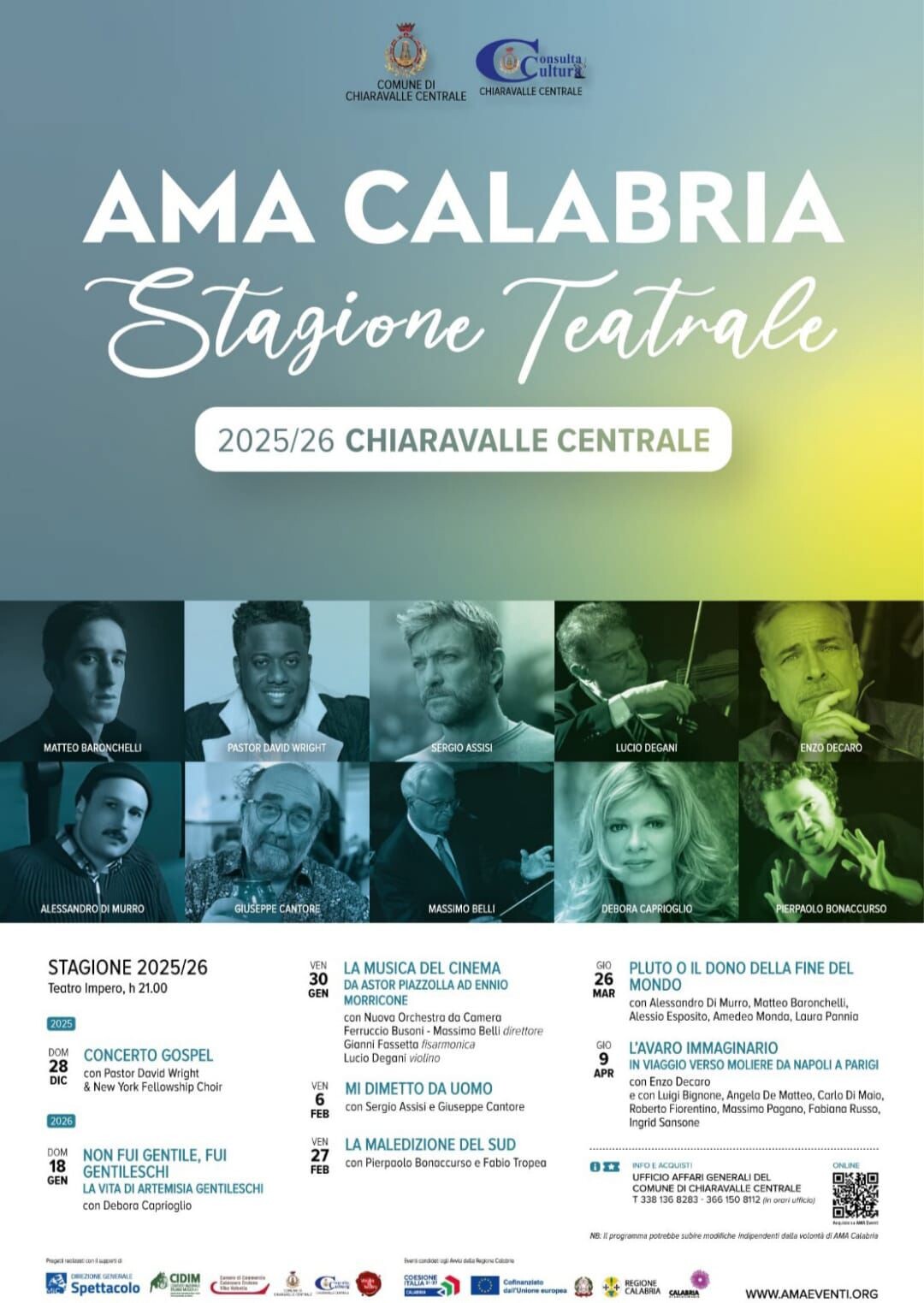 images Presentata la Stagione Teatrale 2025/26 del Teatro Impero di Chiaravalle Centrale