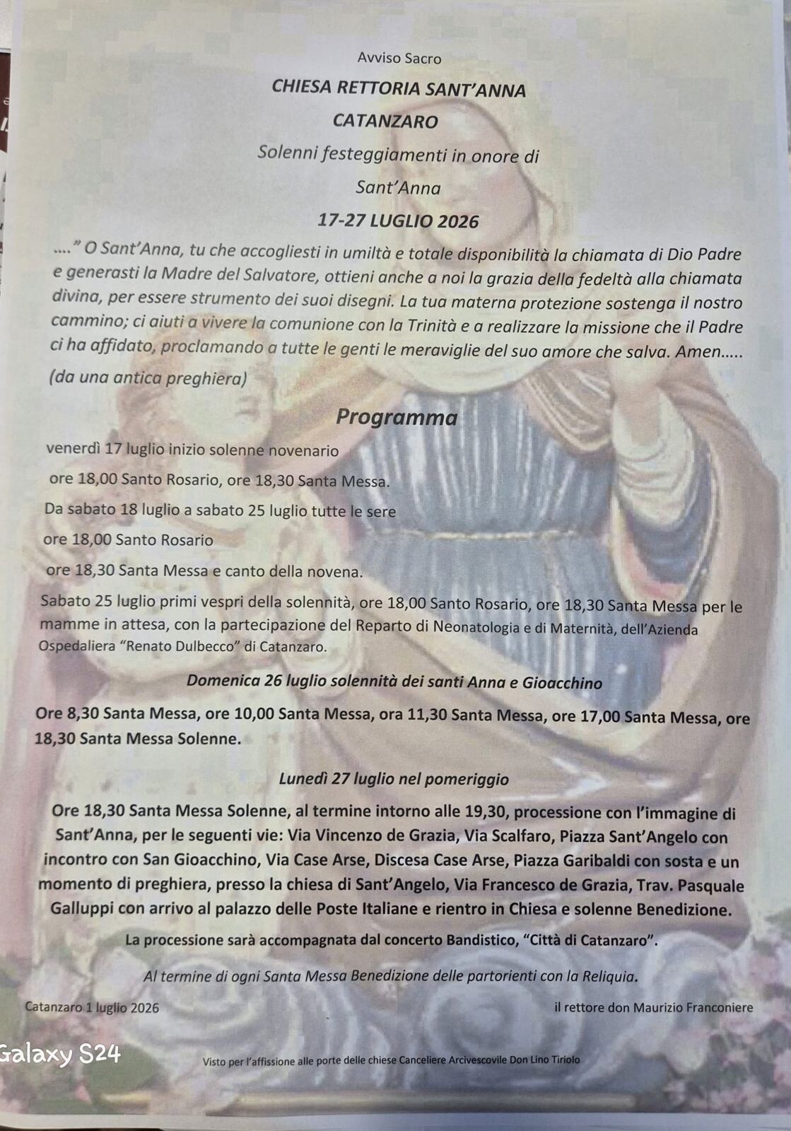 Domenica 27 luglio la Festa dei Santi Gioacchino ed Anna: ecco gli orari delle messe images Domenica 27 luglio la Festa dei Santi Gioacchino ed Anna: ecco gli orari delle messe