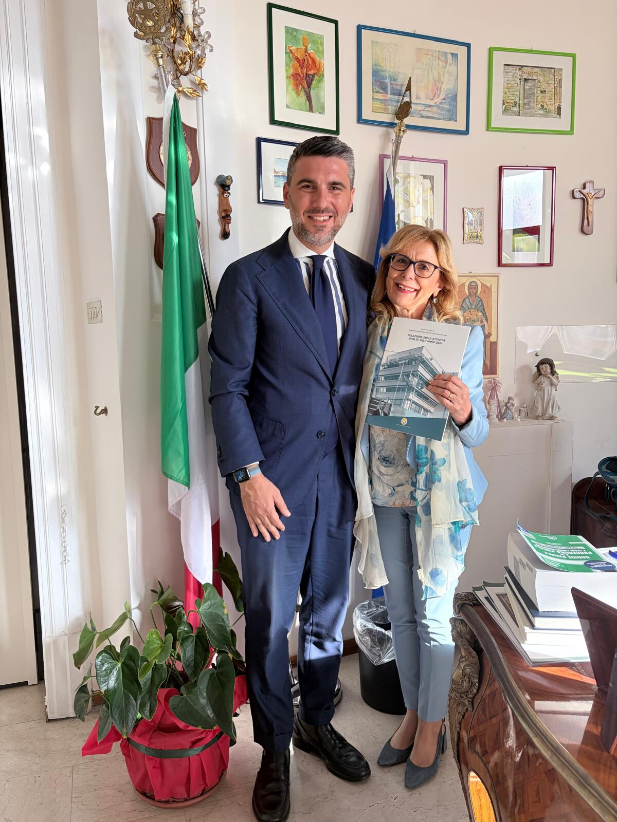 images Catanzaro, incontro tra Garante delle vittime di reato e presidente della Corte d'appello 