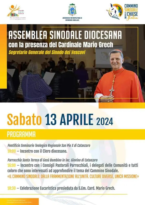 images Sabato a Catanzaro arriva il cardinale Mario Grech&nbsp;