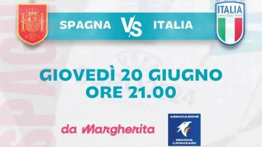 images Europei di calcio, stasera il match Spagna-Italia sul maxischermo in Villa Margherita