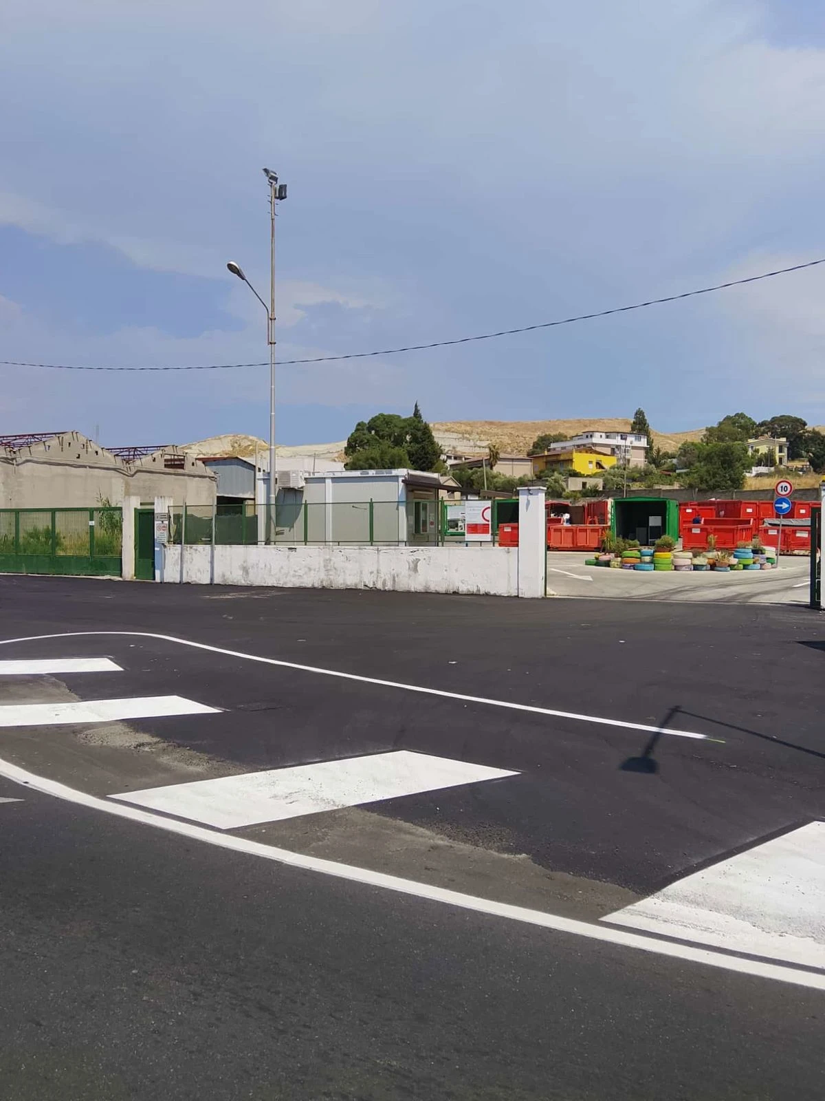 Catanzaro, Scarpino: "Nuovo accesso per l'isola ecologica, intervento che migliora viabilità su viale Magna Graecia"