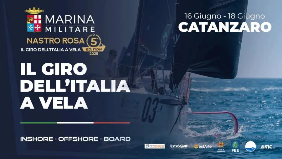Catanzaro, torna il Marina Militare Nastro Rosa Tour: tre giorni di vela, mare e spettacolo nel quartiere marinaro images Catanzaro, torna il Marina Militare Nastro Rosa Tour: tre giorni di vela, mare e spettacolo nel quartiere marinaro