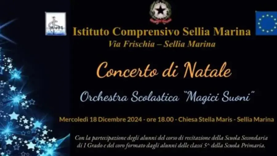 Sellia Marina, tutto pronto per il Concerto di Natale del 18 dicembre images Sellia Marina, tutto pronto per il Concerto di Natale del 18 dicembre