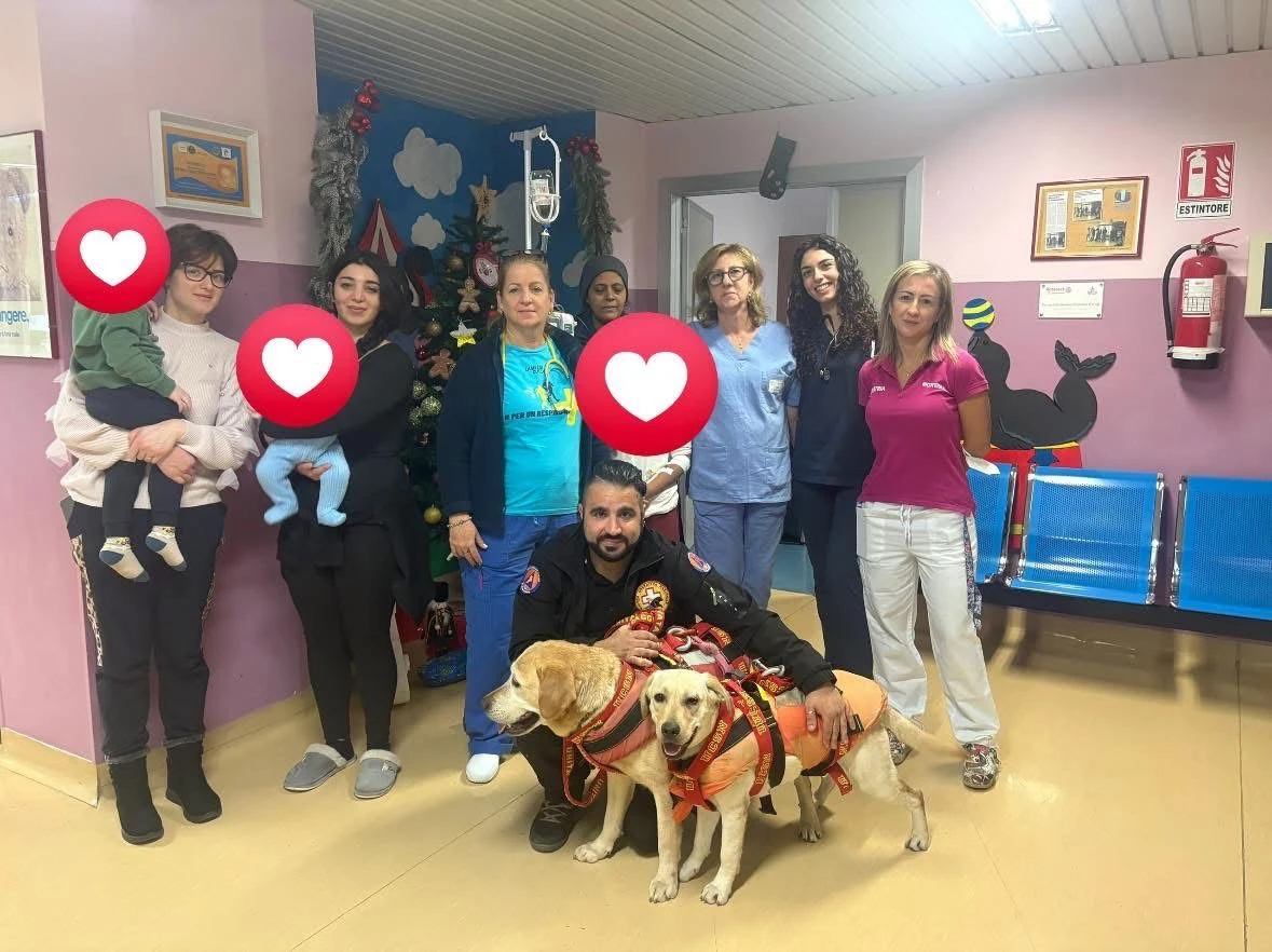 Proseguono le giornate di Pet Therapy all’Ospedale di Lamezia: cuore e competenze operative al servizio dei pazienti