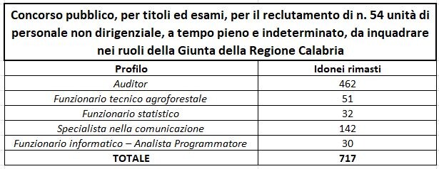 Idonei Concorso 54 posti Regione Calabria: "Seduta sconvocata, vorremmo sapere perchè" images Idonei Concorso 54 posti Regione Calabria: "Seduta sconvocata, vorremmo sapere perchè"