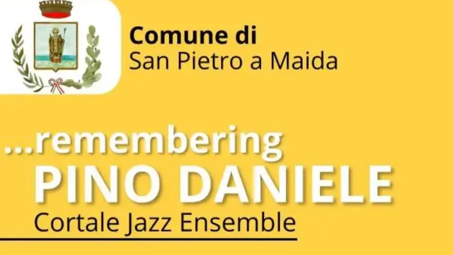 images Mercoledì 19 Marzo, a San Pietro a Maida, tributo a Pino Daniele nel giorno in cui avrebbe compiuto 70 anni
