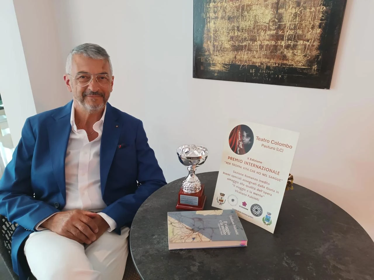 Il catanzarese Vitaliano Fulciniti conquista il Premio della Giuria a Lecco con “Il viaggio e la mente”