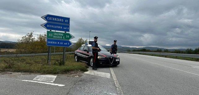 Controlli nel Catanzarese, un giovane nei guai: sequestrata una patente falsa e oltre 60 veicoli controllati 
