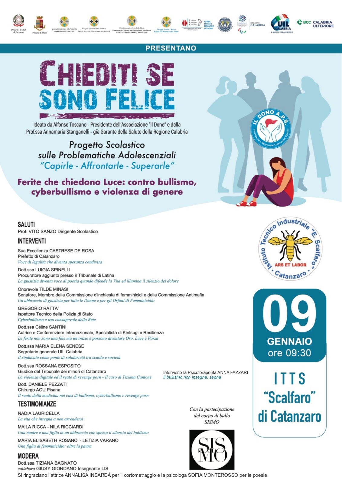 images Da vittime a protagonisti: il 9 gennaio a Catanzaro fa tappa “Chiedimi se sono felice”