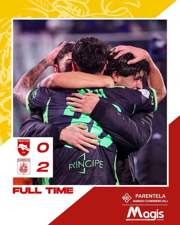 images Serie B, PESCARA vs CATANZARO: 0-2 finale. Aquile corsare all'Adriatico dopo una prova esemplare