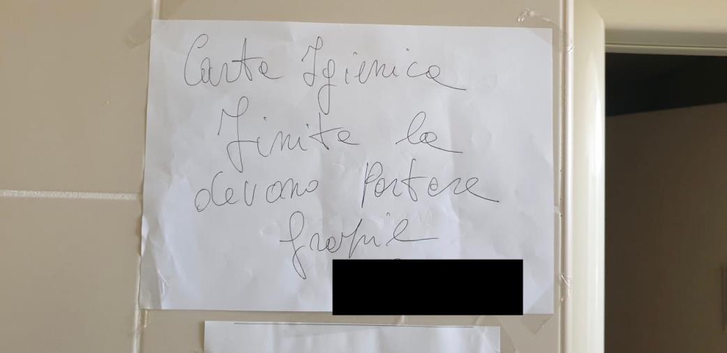Il sindacato CSA-Cisal denuncia: "Niente carta igienica da una settimana in Regione Calabria. E sta finendo pure il sapone" images Il sindacato CSA-Cisal denuncia: "Niente carta igienica da una settimana in Regione Calabria. E sta finendo pure il sapone"