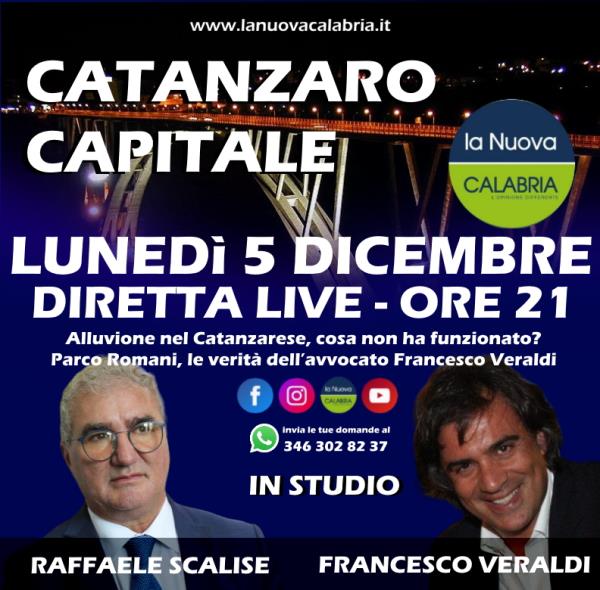 Catanzaro Capitale, la nuova puntata: maltempo nel Catanzarese, cosa non ha funzionato? images Catanzaro Capitale, la nuova puntata: maltempo nel Catanzarese, cosa non ha funzionato?