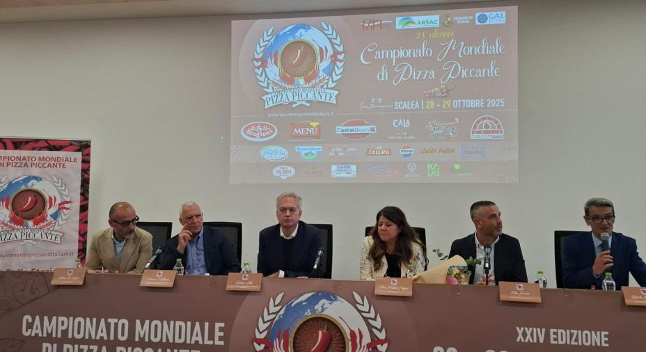 A Scalea il 28 e 29 ottobre la 24esima edizione del Campionato mondiale di pizza piccante 