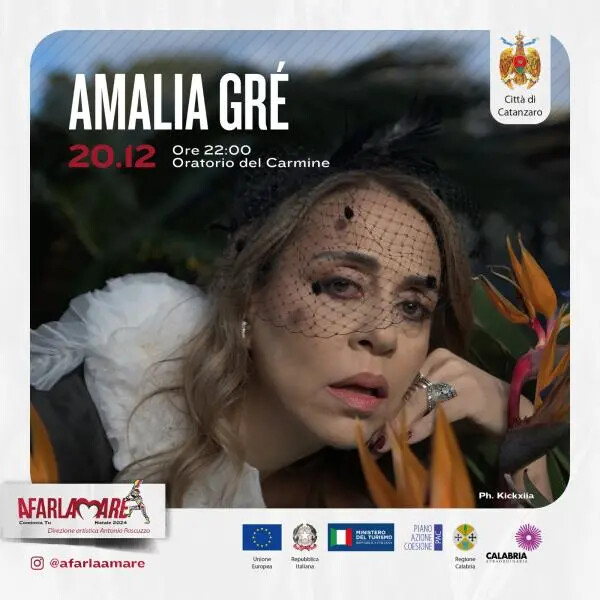 images A farla amare comincia tu, domani parte la nuova edizione: incontro con Iannacone e concerto di Amalia Grè 