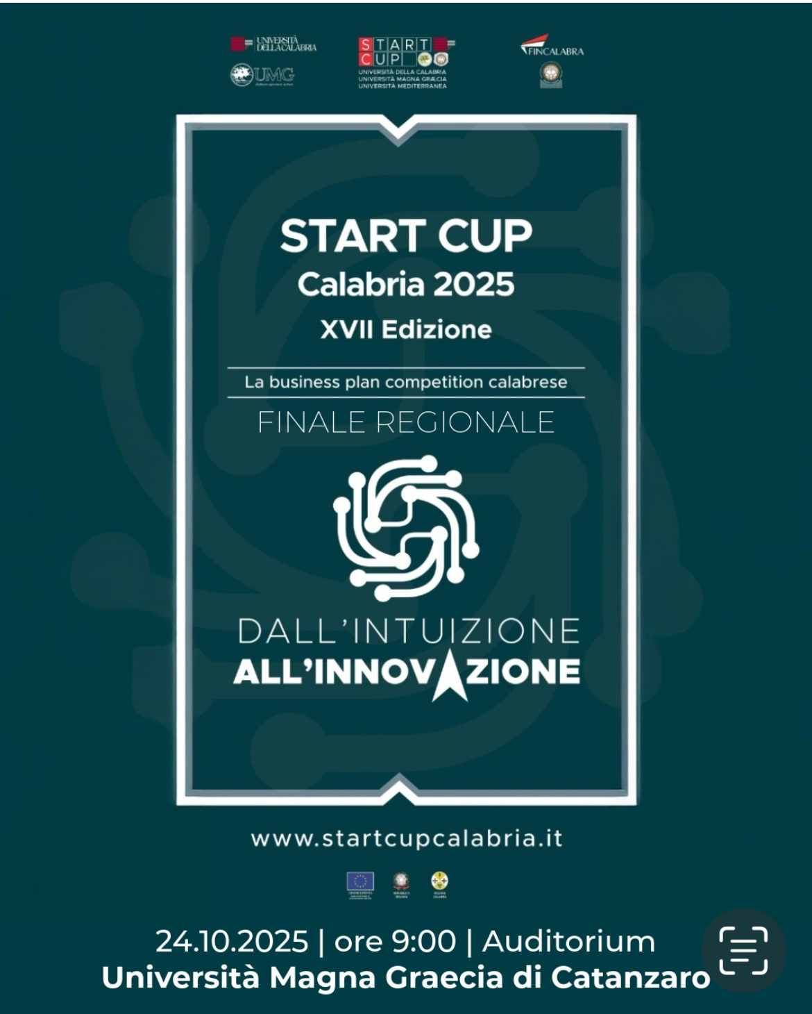Start Cup Calabria  2025: all'UMG di Catanzaro la finale regionale
