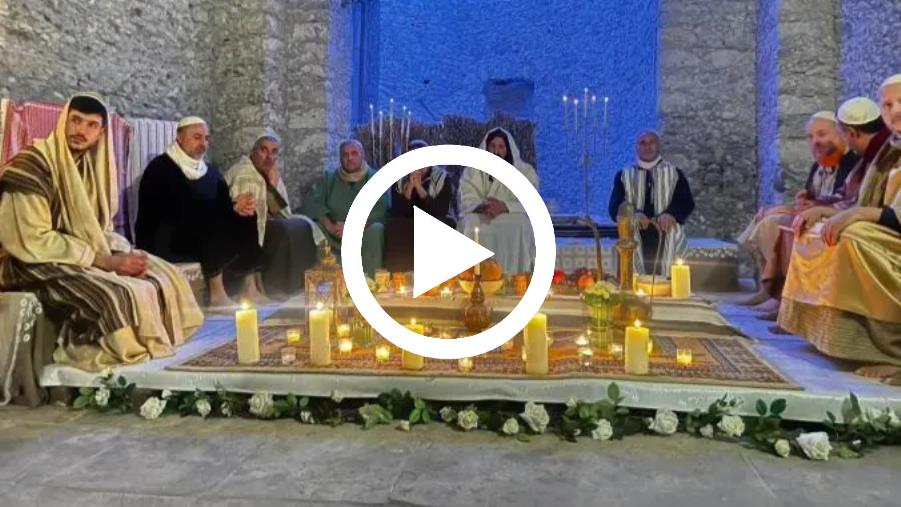 images Catanzaro, la suggestiva “Ultima Cena” rappresentata a palazzo Conidi 