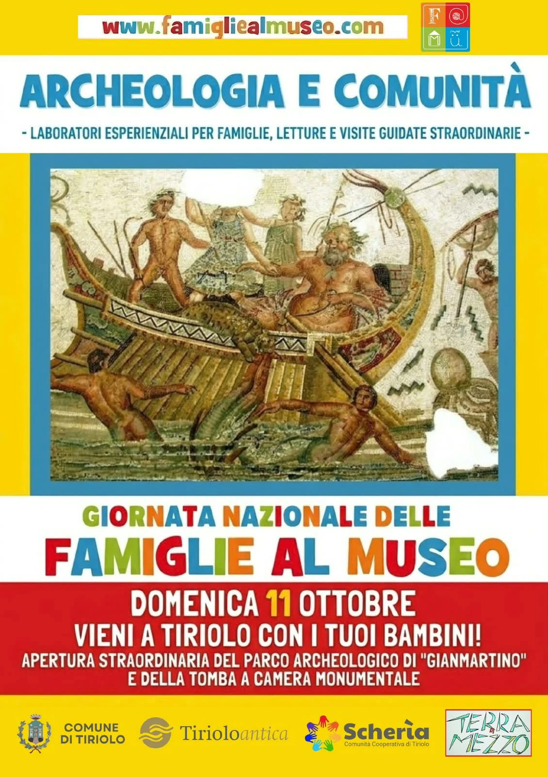 Giornata Nazionale delle Famiglie al Museo 2026, Tiriolo Antica apre le porte del proprio patrimonio archeologico 