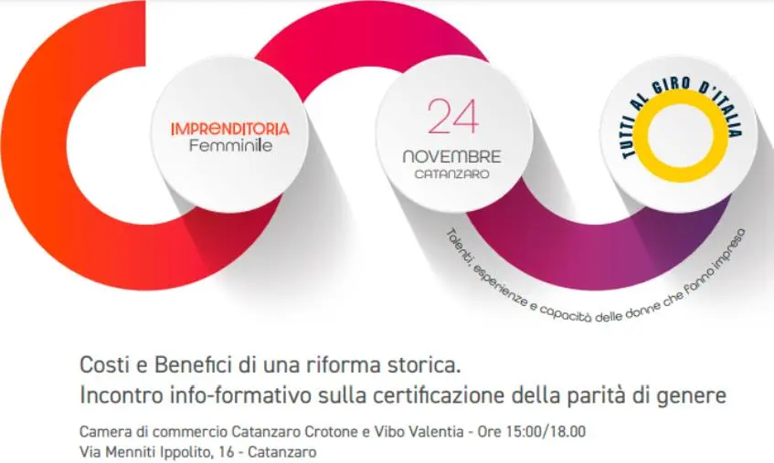 images A Catanzaro 'Certificazione della parità di genere': le opportunità in un incontro alla Camera di Commercio
