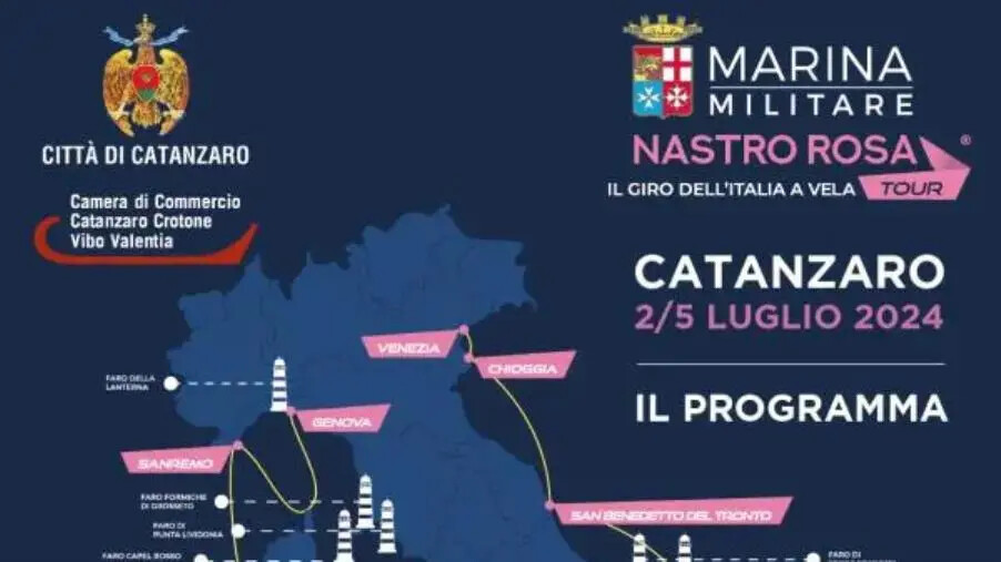 images Nastro Rosa Tour a Catanzaro: il programma del Giro d'Italia a vela