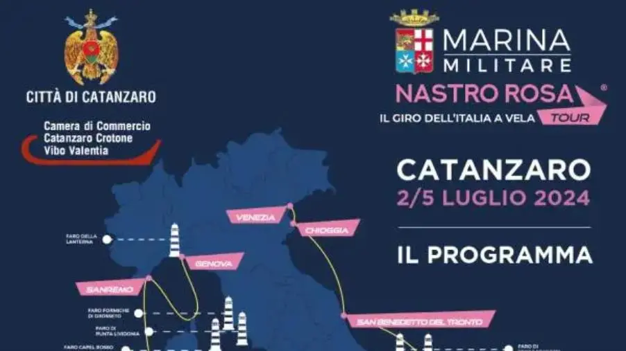 images Nastro Rosa Tour a Catanzaro: il programma del Giro d'Italia a vela