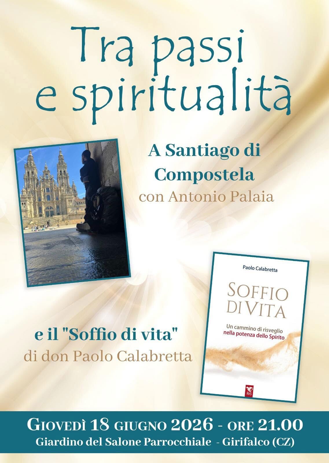 “Tra passi e spiritualità”: a Girifalco una serata dedicata al cammino interiore e alla fede images “Tra passi e spiritualità”: a Girifalco una serata dedicata al cammino interiore e alla fede