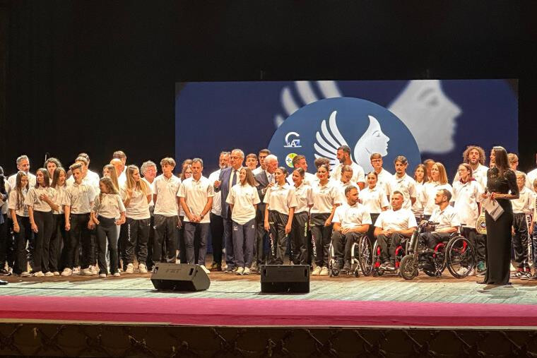 images Gran Galà dello Sport 2025: la Reggio Bic insignita del “Premio Nike” dal CONI Calabria