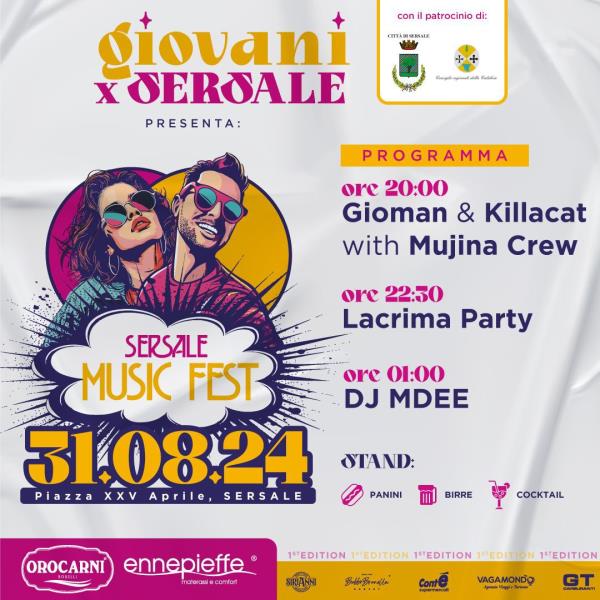 images L'associazione Giovani per Sersale annuncia le iniziative del 31 agosto 
