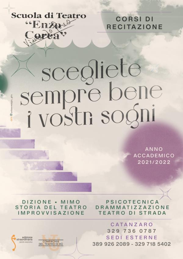 images La Coop. Edizione straordinaria: da ottobre riaprono gli i corsi della scuola di Teatro “Enzo Corea”