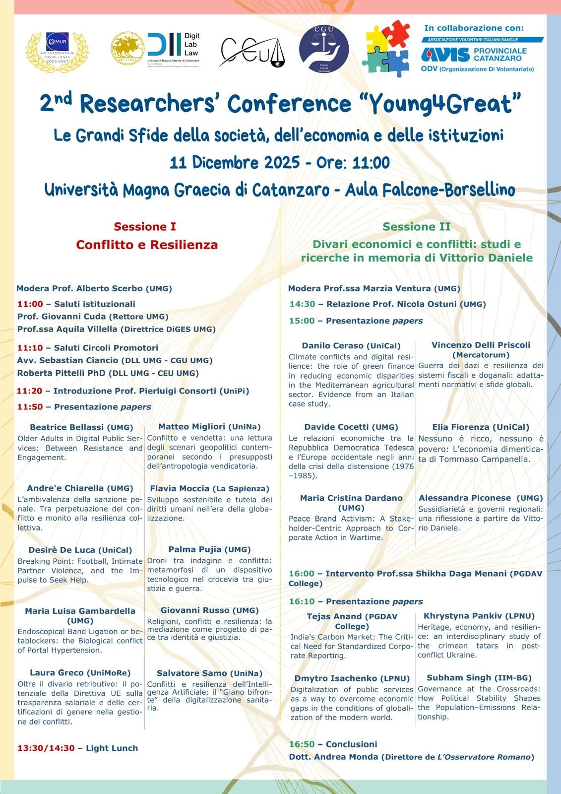 All’Umg di Catanzaro torna l’appuntamento con Young4Great