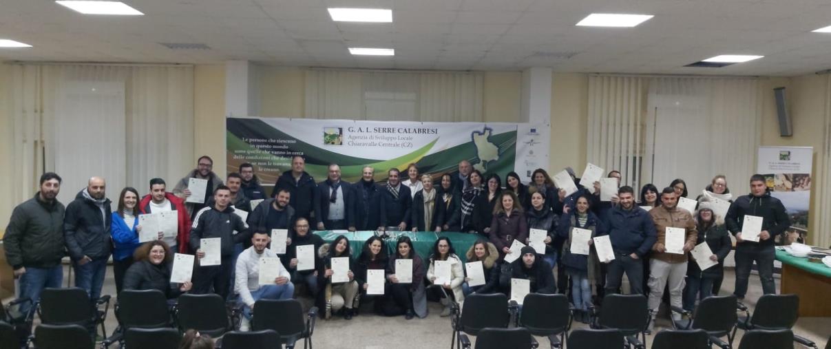 images Gal Serre Calabresi, conclusi i corsi per Imprenditori agricoli professionali ed Etichettatura dell’olio