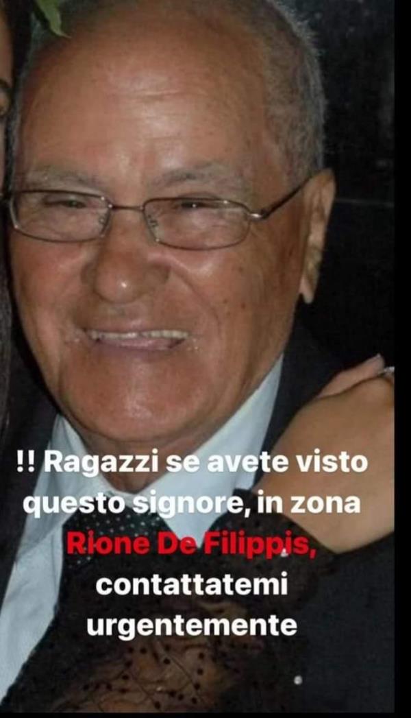 images Catanzaro. Cesare Piterà è vivo: l'anziano scomparso a Viale de Filippis era nella scarpata del Sansinato 