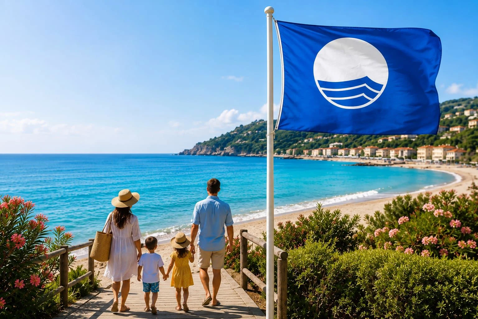 In Calabria boom di Bandiere Blu: mare pulito e servizi sempre più a misura di famiglia