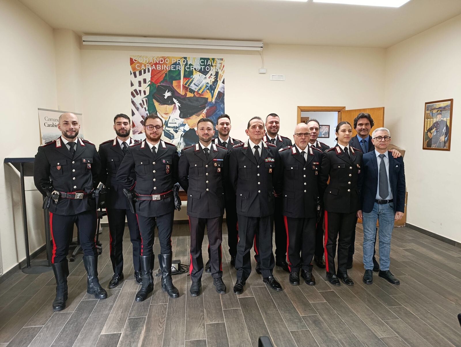 images Crotone, consegnati i gradi da Brigadiere e Maresciallo ordinario: riconoscimento a impegno e professionalità 