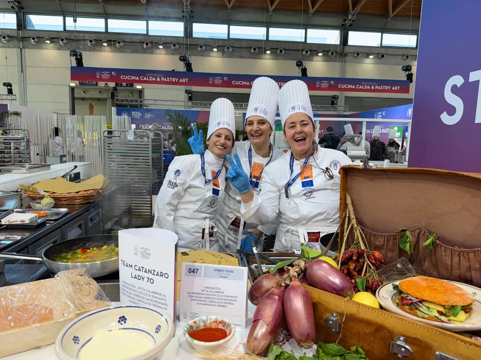 Calabria sul podio: bronzo al Team Catanzaro Lady 70 ai Campionati di cucina italiana