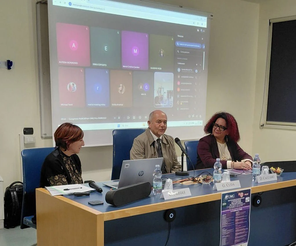 Dolore cronico, l'Umg di Catanzaro ridisegna il futuro della terapia personalizzata per il trattamento della fibromialgia
