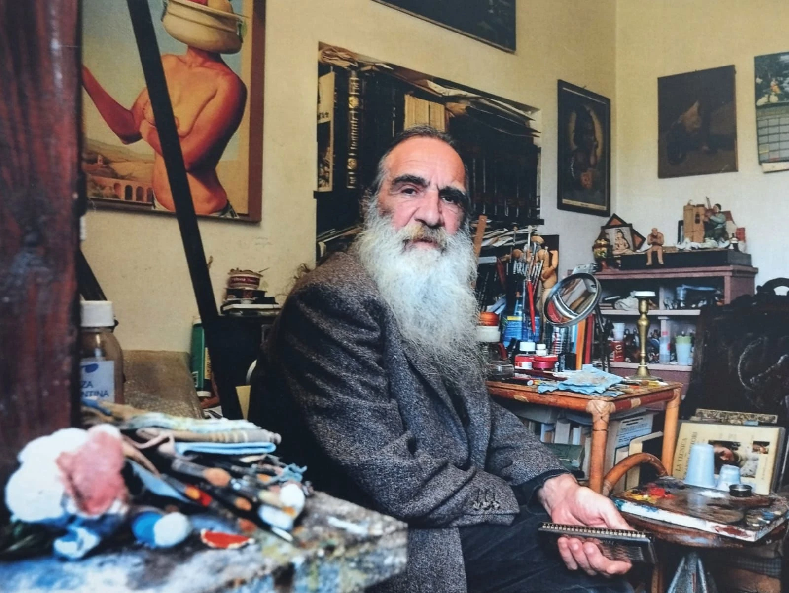 Lutto nel mondo dell'arte, addio all'artista cosentino Pino Manieri   