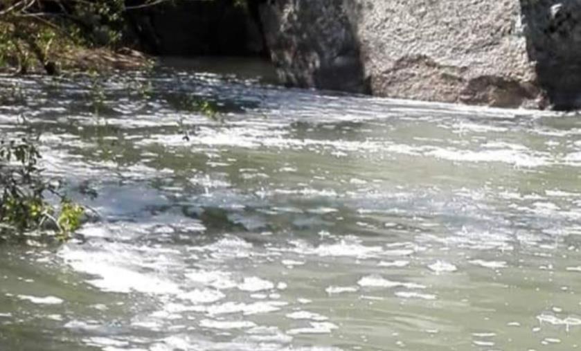 images Squillace, chiazze sospette nel fiume Alessi. La segnalazione di un cittadino (VIDEO)