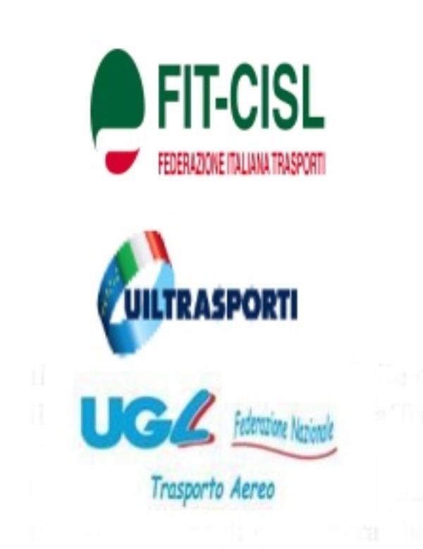 Filt-Cgil,  Fit-Cisl,  Uiltrasporti e Ugl T scrivono al presidente della Sacal: "Annullare l’esternalizzazione del servizio" images Filt-Cgil,  Fit-Cisl,  Uiltrasporti e Ugl T scrivono al presidente della Sacal: "Annullare l’esternalizzazione del servizio"