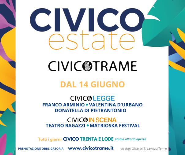 Lamezia Terme. Tornano libri e spettacoli del Civico Trame: il calendario per l’estate 2021 images Lamezia Terme. Tornano libri e spettacoli del Civico Trame: il calendario per l’estate 2021