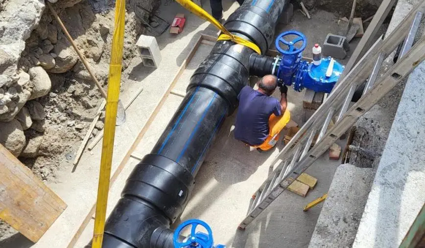 images Lavori Sorical, sospesa l'erogazione idrica nei quartieri Corvo e Fortuna