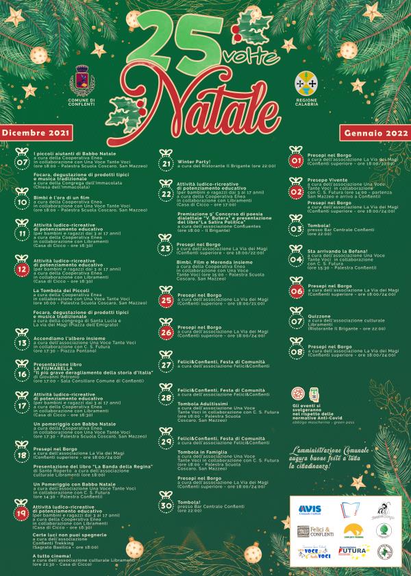 images Presentato il Natale di Conflenti: 25 serate dedicate a grandi e piccini