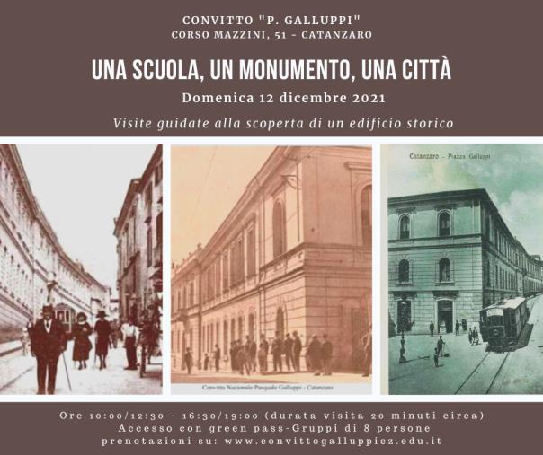 "Una scuola, un monumento, una città": continuano le prenotazioni per le visite guidate del "vecchio" Convitto 'Galluppi'  images "Una scuola, un monumento, una città": continuano le prenotazioni per le visite guidate del "vecchio" Convitto 'Galluppi'