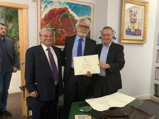 images ‘Renato Dulbecco Institute', Mostaccioli chiamato dai professori Crea e Nisticò a fare da raccordo con le imprese del territorio
