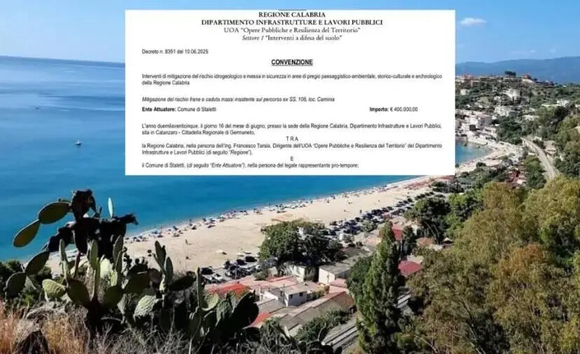 Riapre la strada panoramica di Caminia: 400mila euro per la messa in sicurezza della ex SS 106 images Riapre la strada panoramica di Caminia: 400mila euro per la messa in sicurezza della ex SS 106