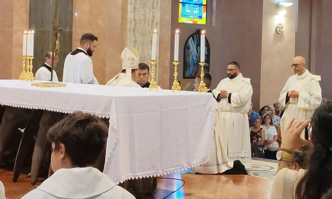 Mons. Maniago ha ordinato presbiteri Don Andrea Arcuri e Don Giuseppe Pio Merante