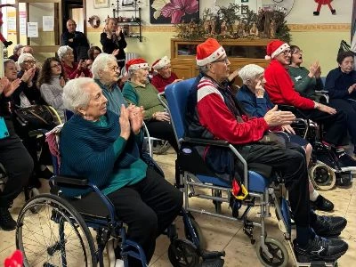 Catanzaro, la magia del Natale arriva dagli ospiti di Villa Sant'Elia 